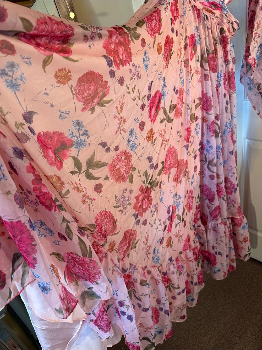 Mac Duggal One-Shoulder Cutout Floral Maxi
Dress - Picture 10 of 13